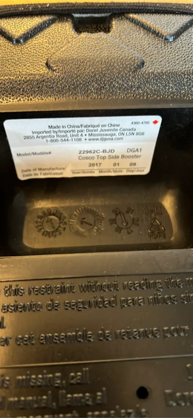 Cosco Top Side Booster Car Seat image indicator(2)