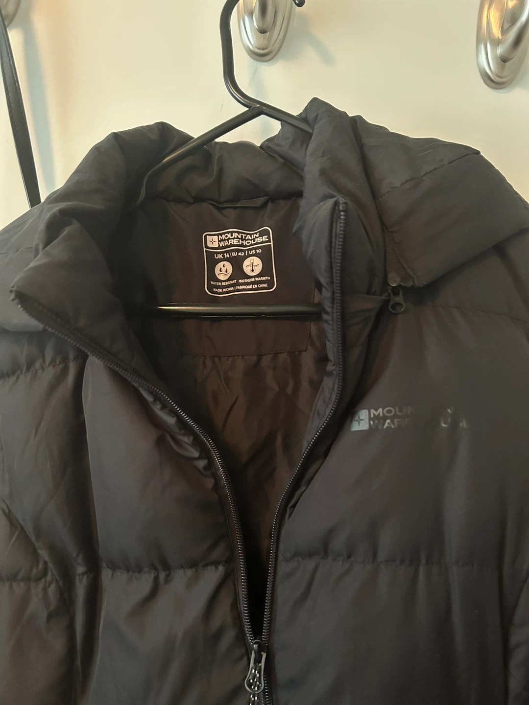 Mountain Warehouse Black Padded Vest Size 10 - photo 2