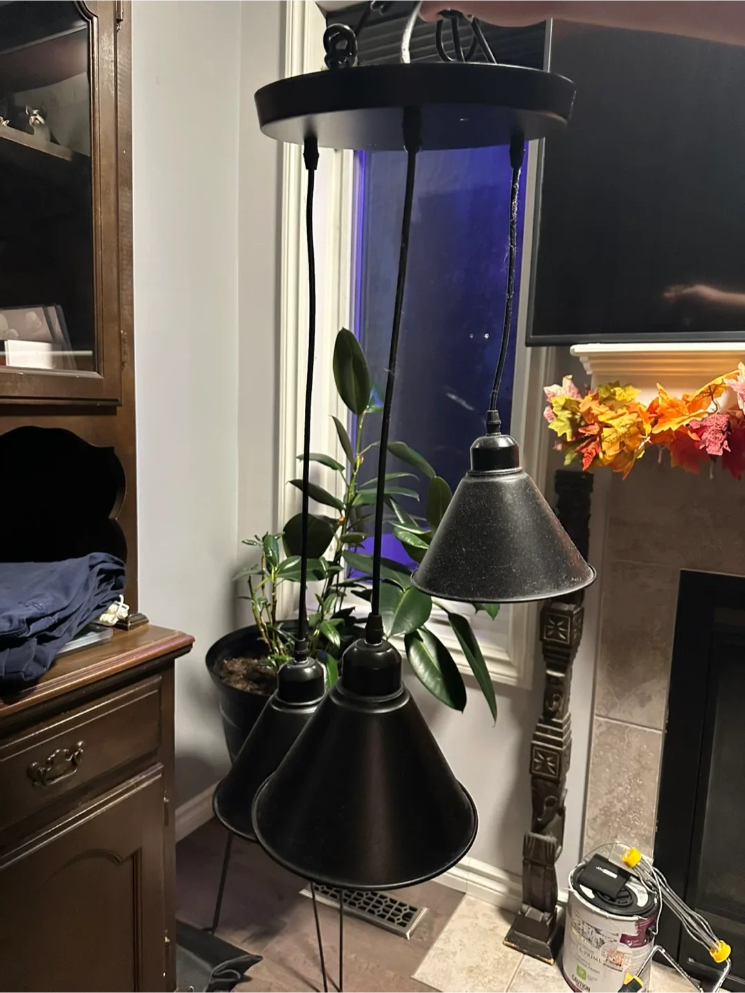 Black Pendant Light Fixture image indicator(2)