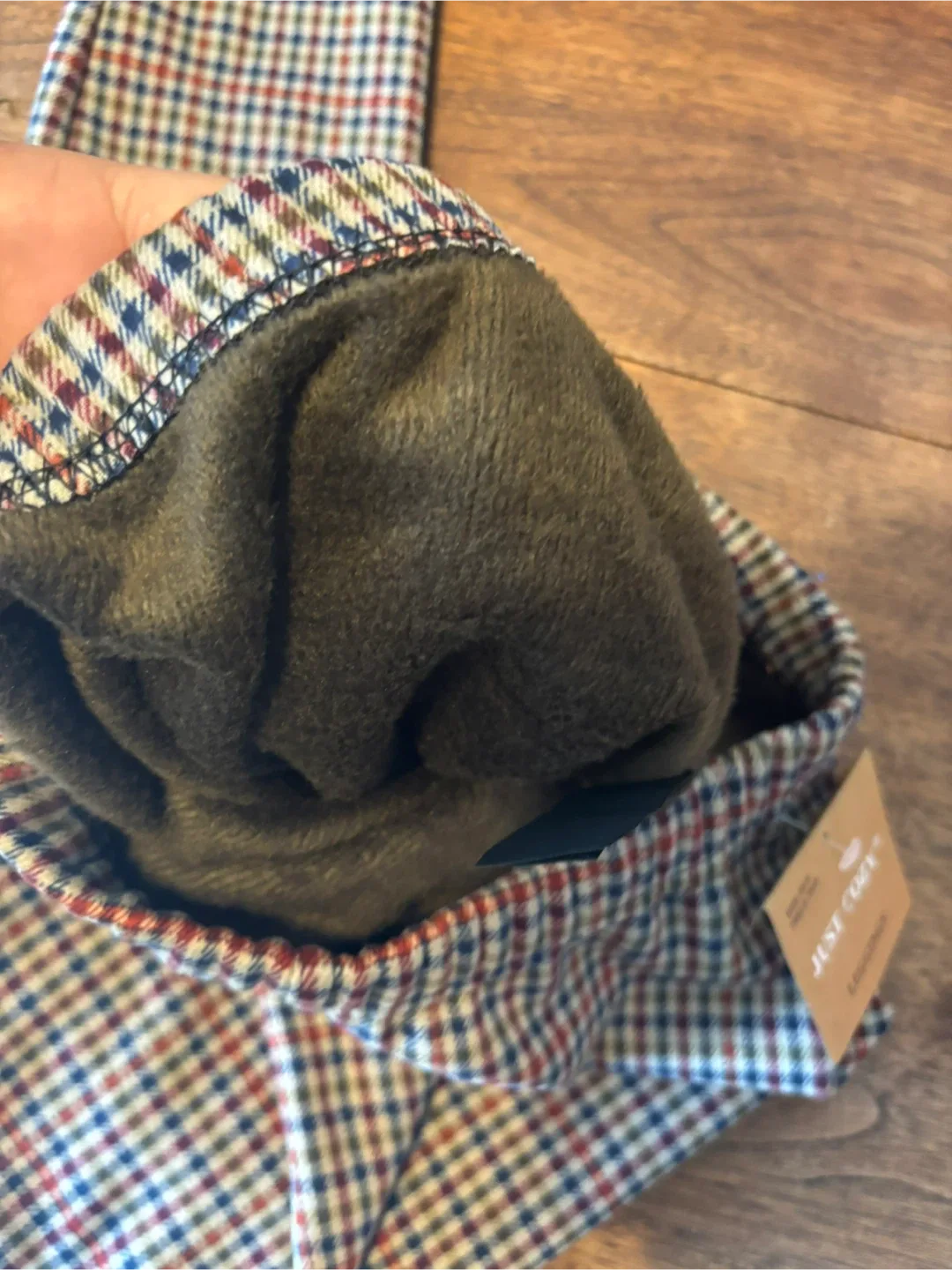 Just Cozy Plaid Leggings - Size XS or S image indicator(4)