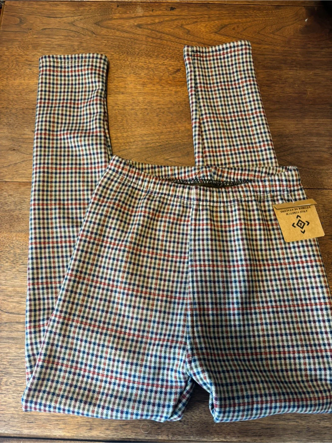 Just Cozy Plaid Leggings - Size XS or S image indicator(2)