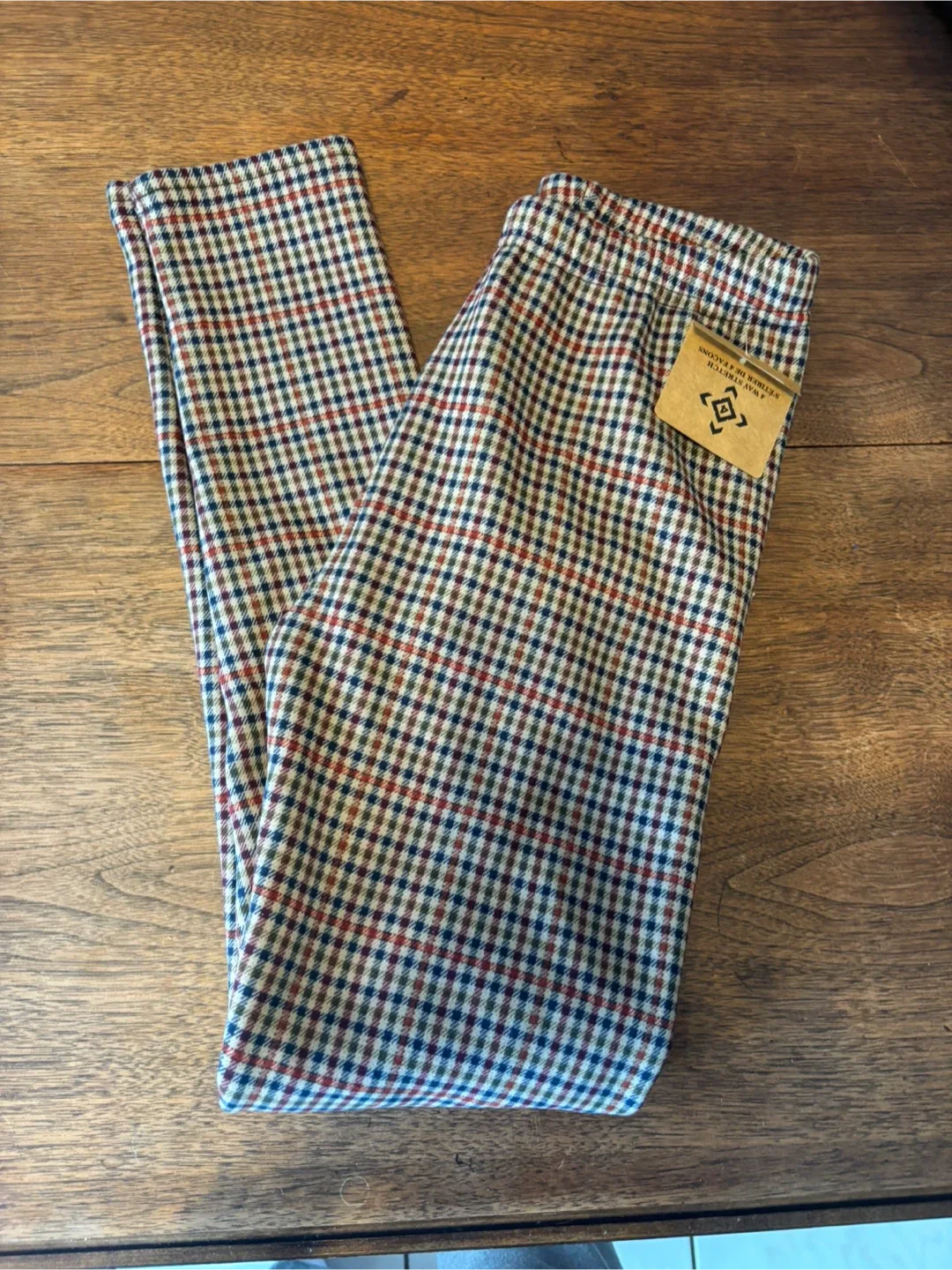 Just Cozy Plaid Leggings - Size XS or S image indicator(3)
