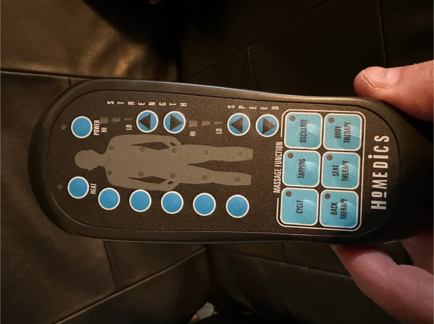 Homedics Massage Chair - Black with Heat image indicator(2)