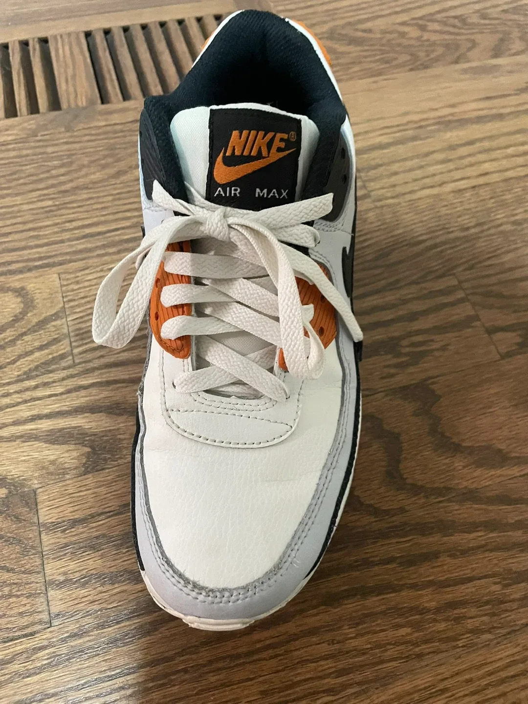 Nike Air Max 90 - White/Black/Orange image indicator(5)