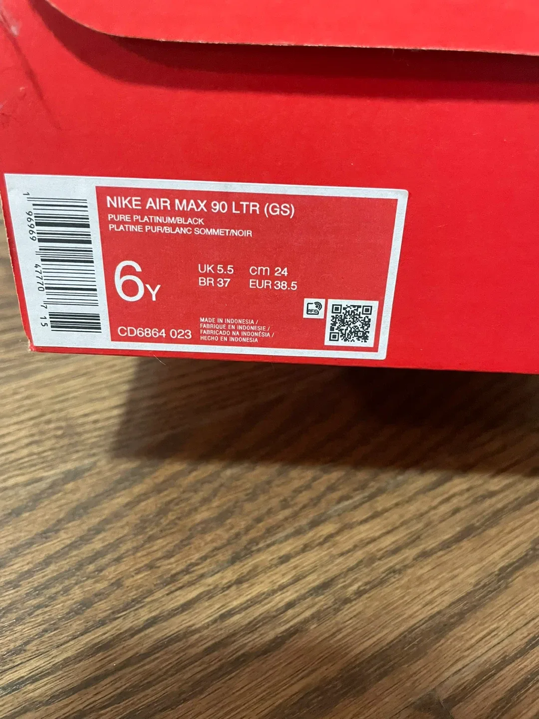 Nike Air Max 90 - White/Black/Orange image indicator(7)