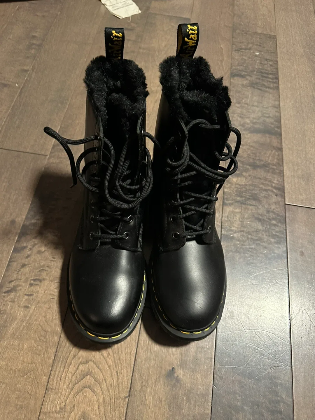 Dr. Martens 1460 Serena Faux Fur Lined Boots - US 10 image indicator(2)