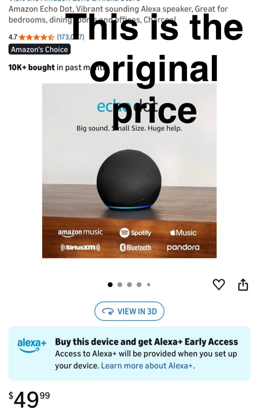 Amazon Echo Dot (4th Gen) - Charcoal - photo 2