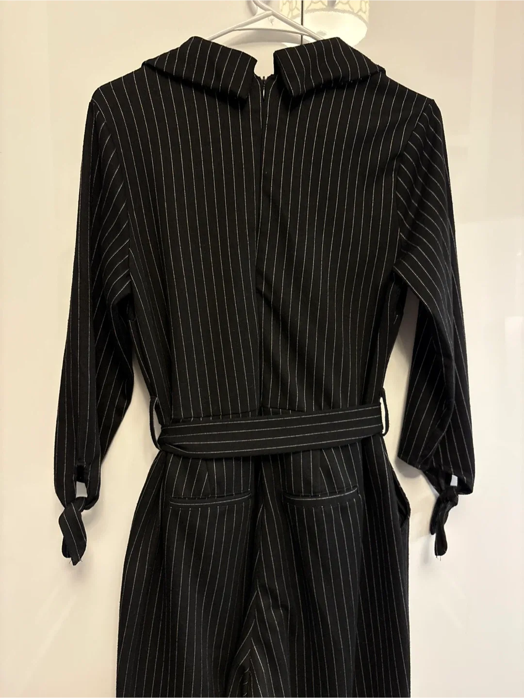 DEX Black Striped Jumpsuit - Size 6 image indicator(6)