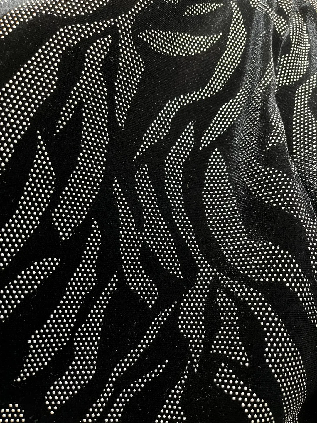 Zara Black Print Mini Dress - Size S image indicator(2)