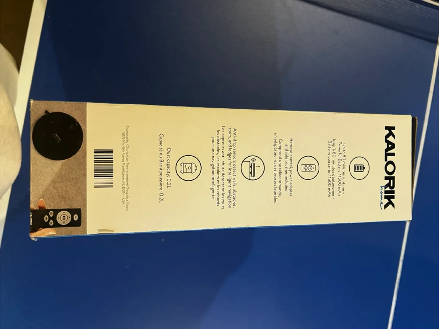 Kalorik Ionic Pure Air Robot Vacuum - New in Box! image indicator(4)