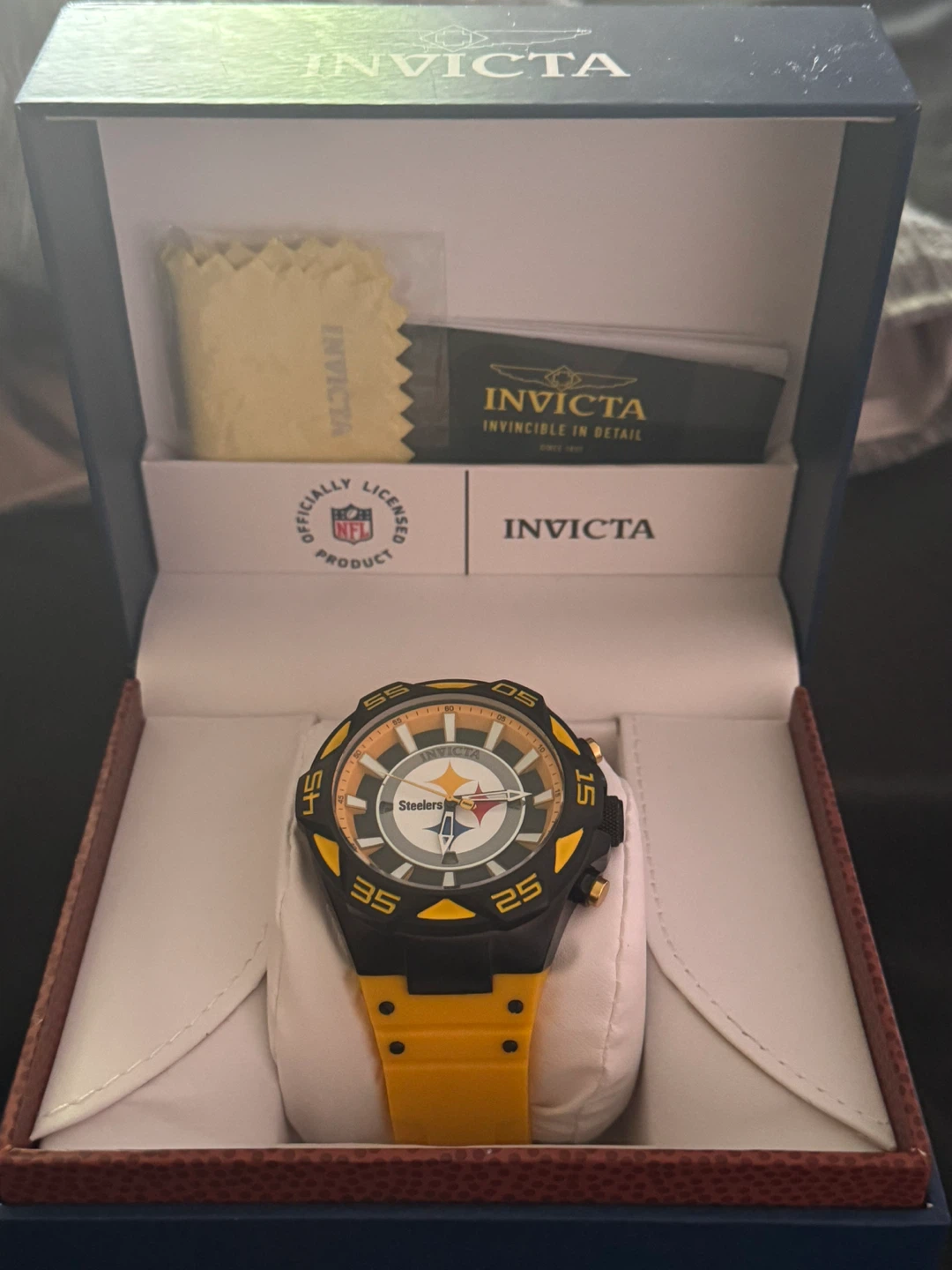 Invicta Steelers NFL Watch