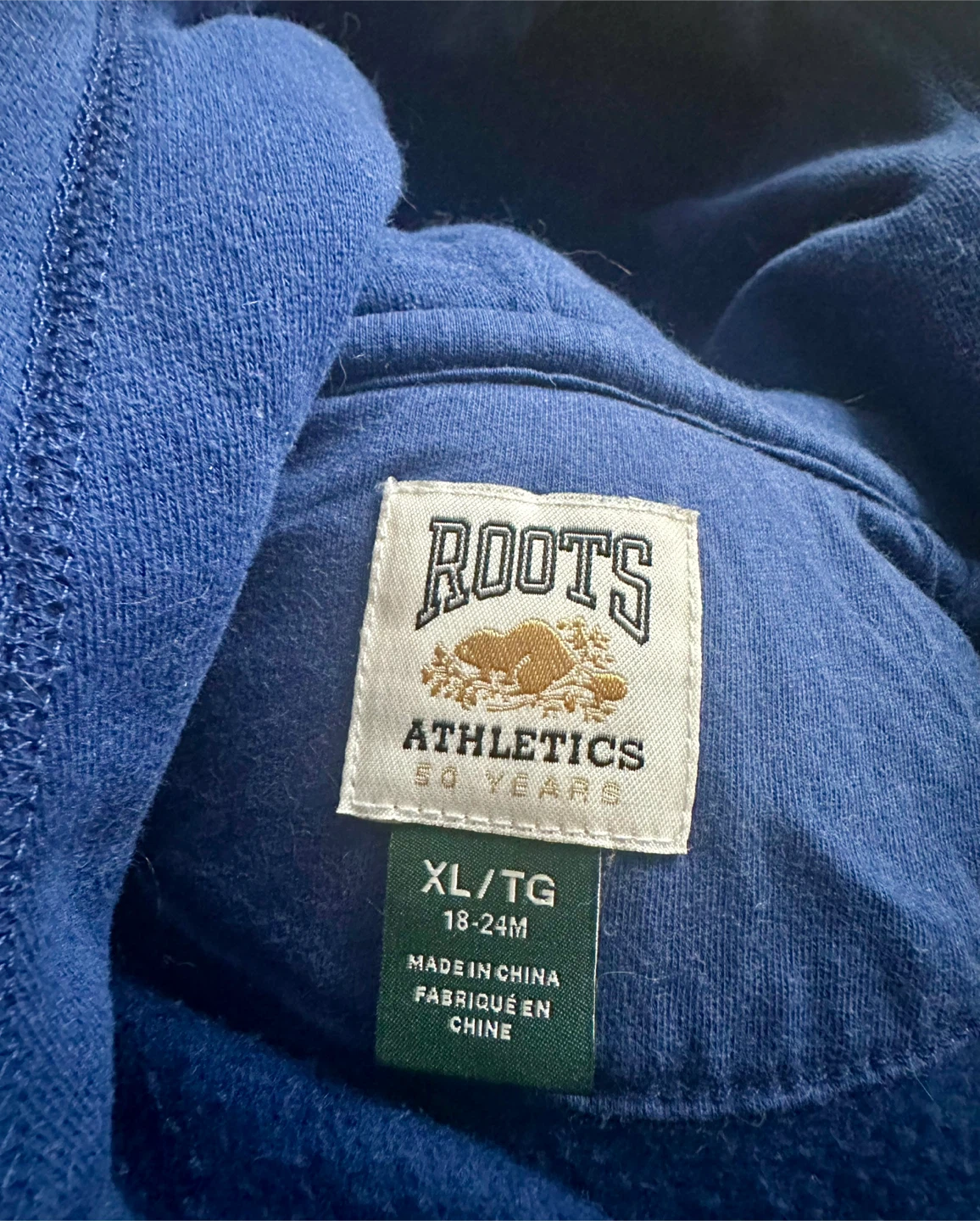 Roots Athletics Baby Zip-Up Onesie - 18-24 Months - photo 3