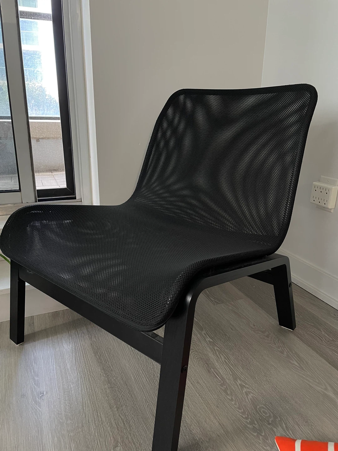 IKEA VIPSVIDE Chair with Cushion & Blanket