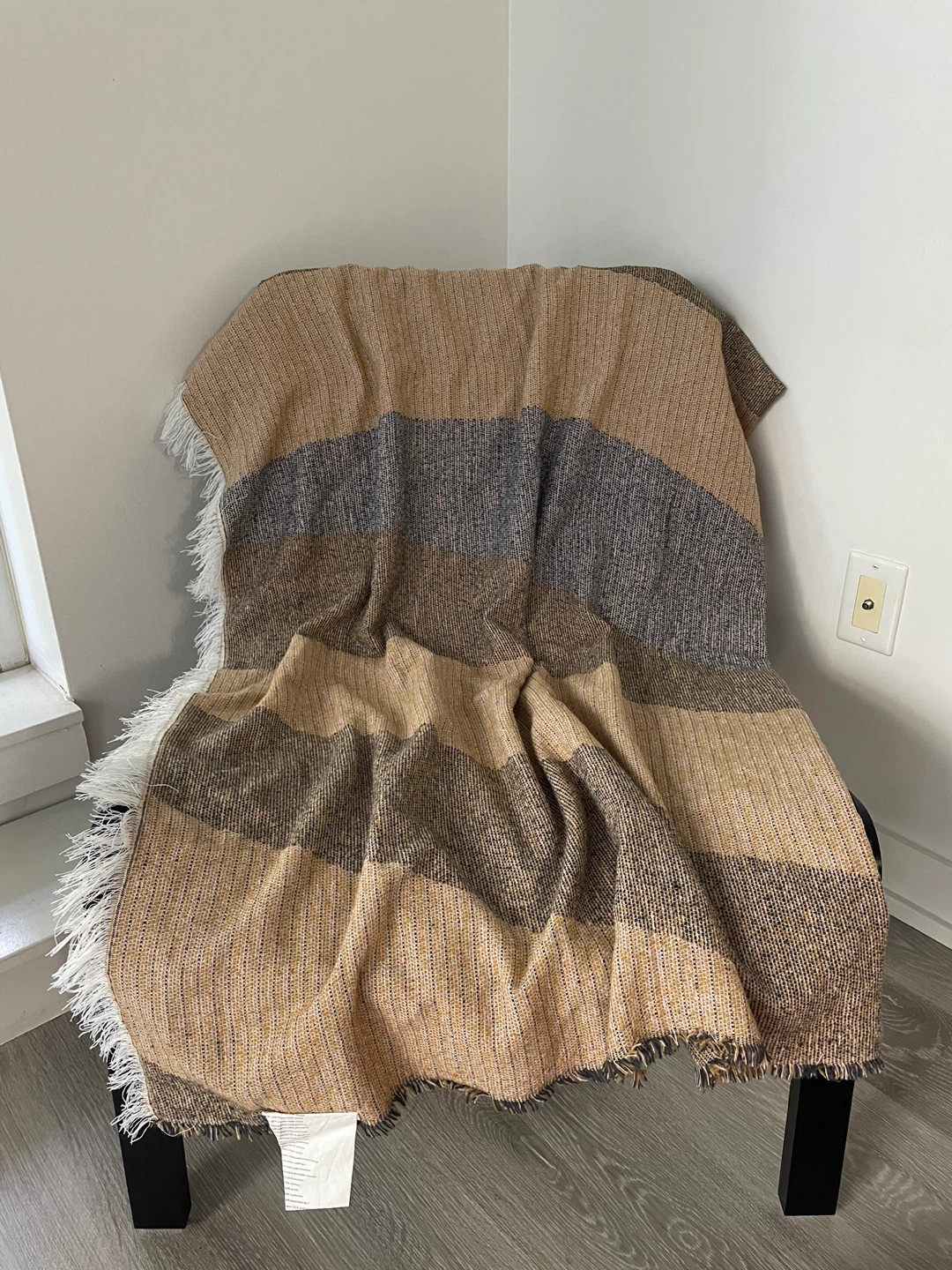 IKEA VIPSVIDE Chair with Cushion & Blanket - photo 3