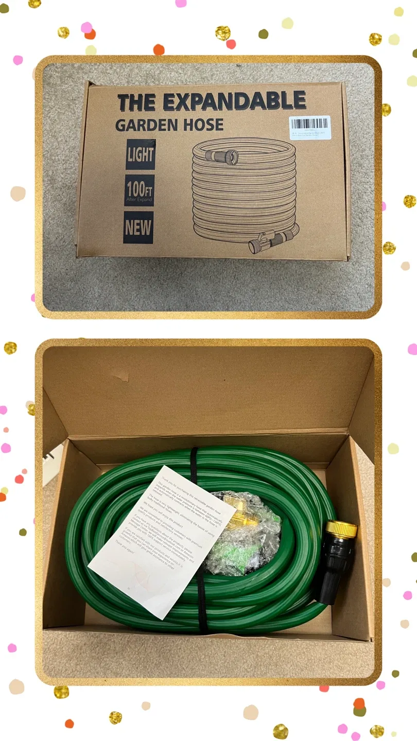 Expandable Garden Hose - 100 ft - New in Box! image indicator(2)