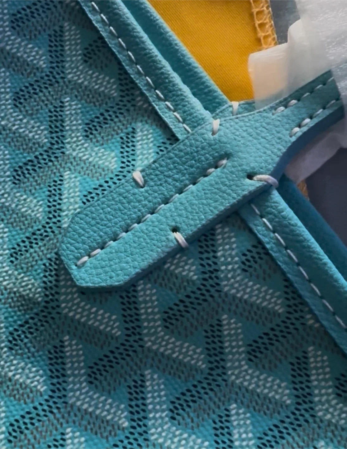 Goyard Turquoise Tote Bag image indicator(2)