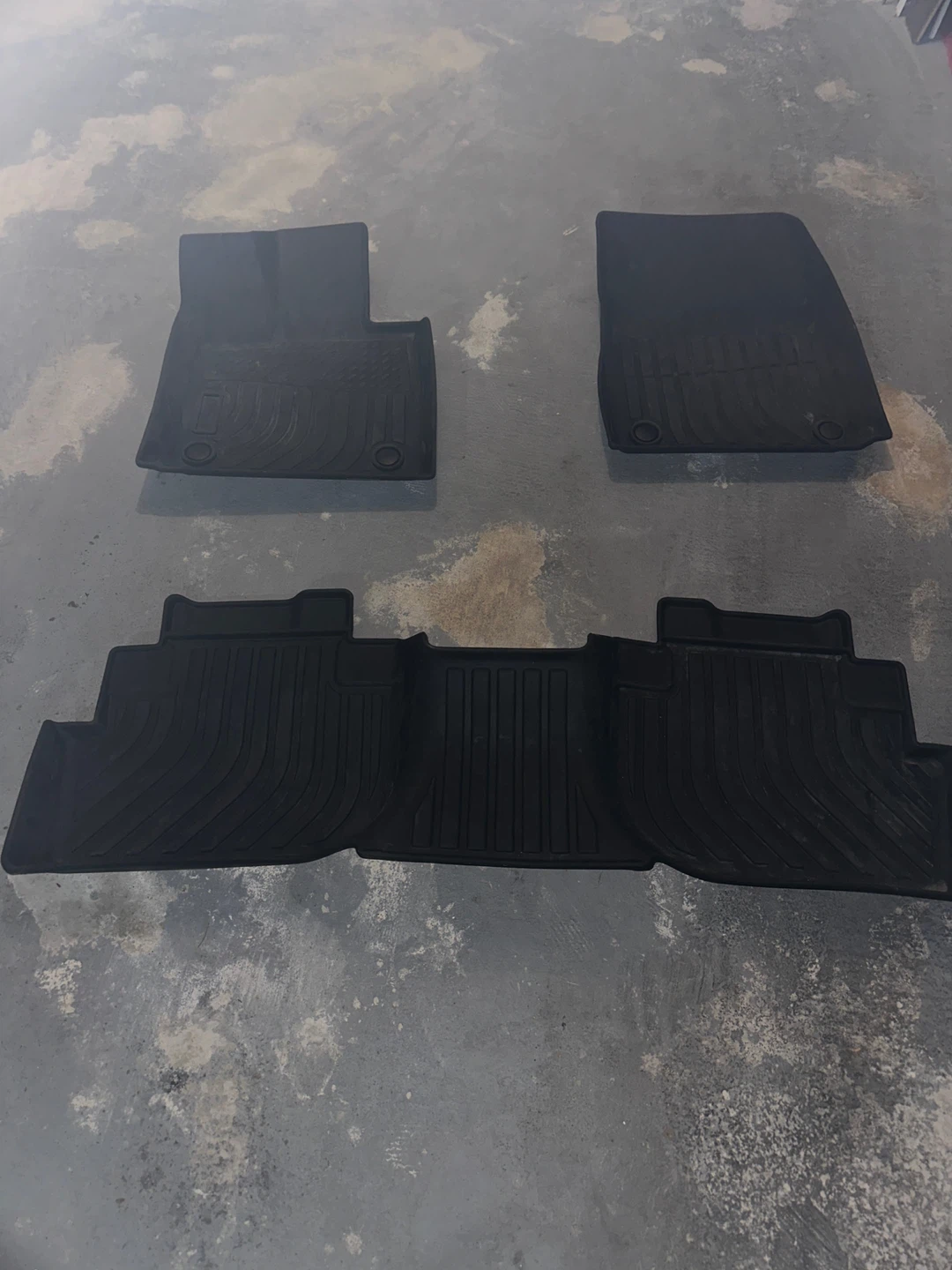 Black Rubber Car Floor Mats, Vinfast VF8 - photo 4