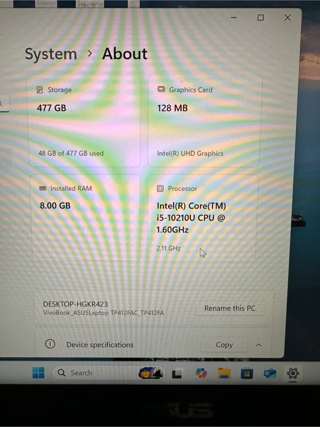 ASUS Vivobook Flip 14 Grey Laptop image indicator(7)