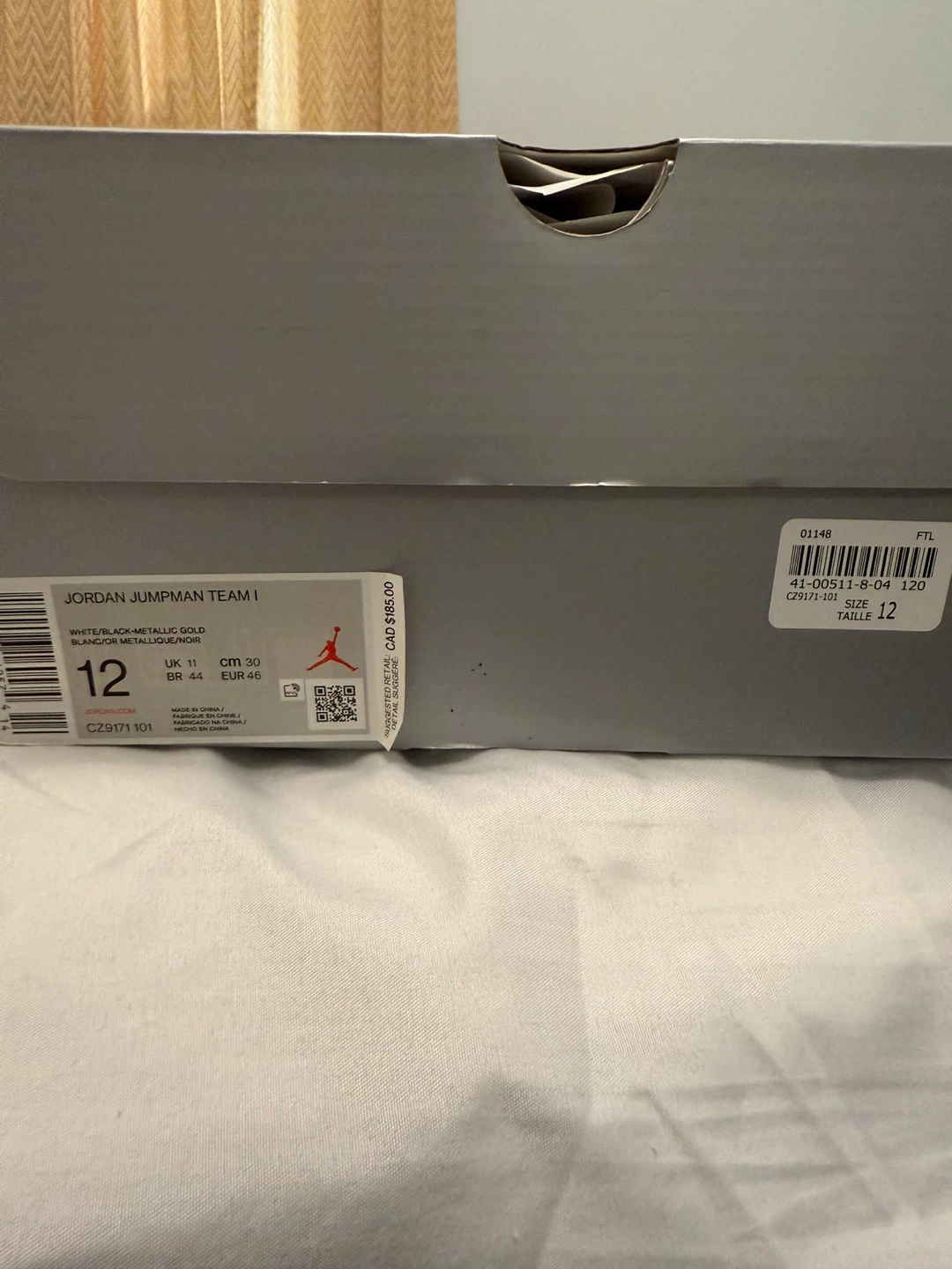 Jordan Jumpman Team 1 White/Black Size 12 - photo 4