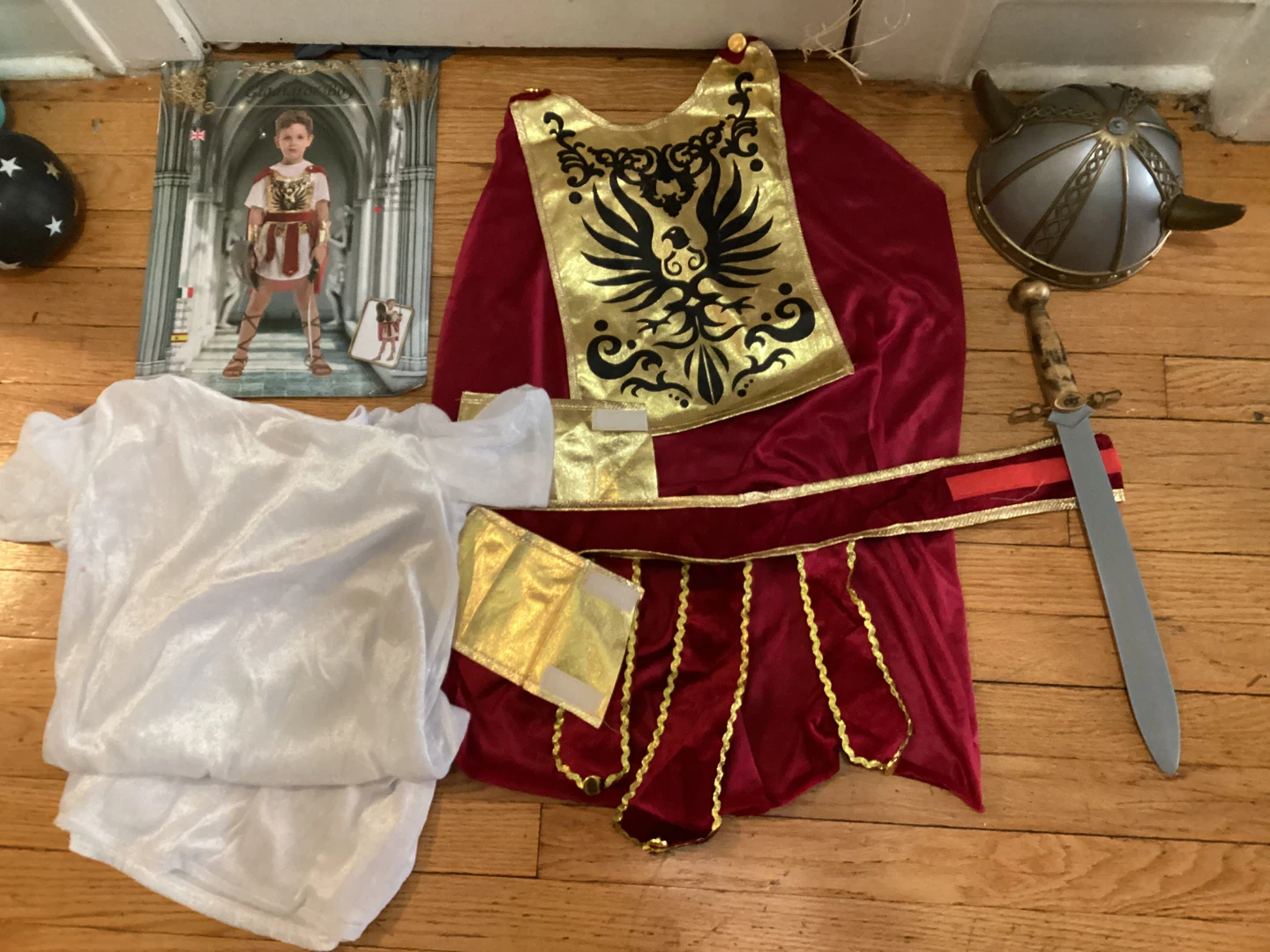 Gladiator Boy Costume, Size L (130-140cm)