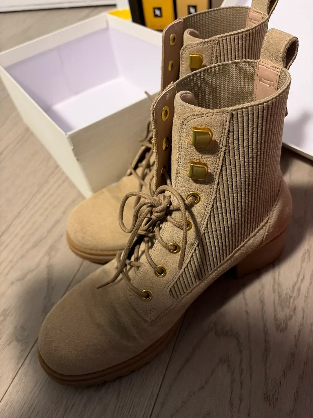 Cole Haan Ambition Leather Boots - Size 7.5 thumbnail