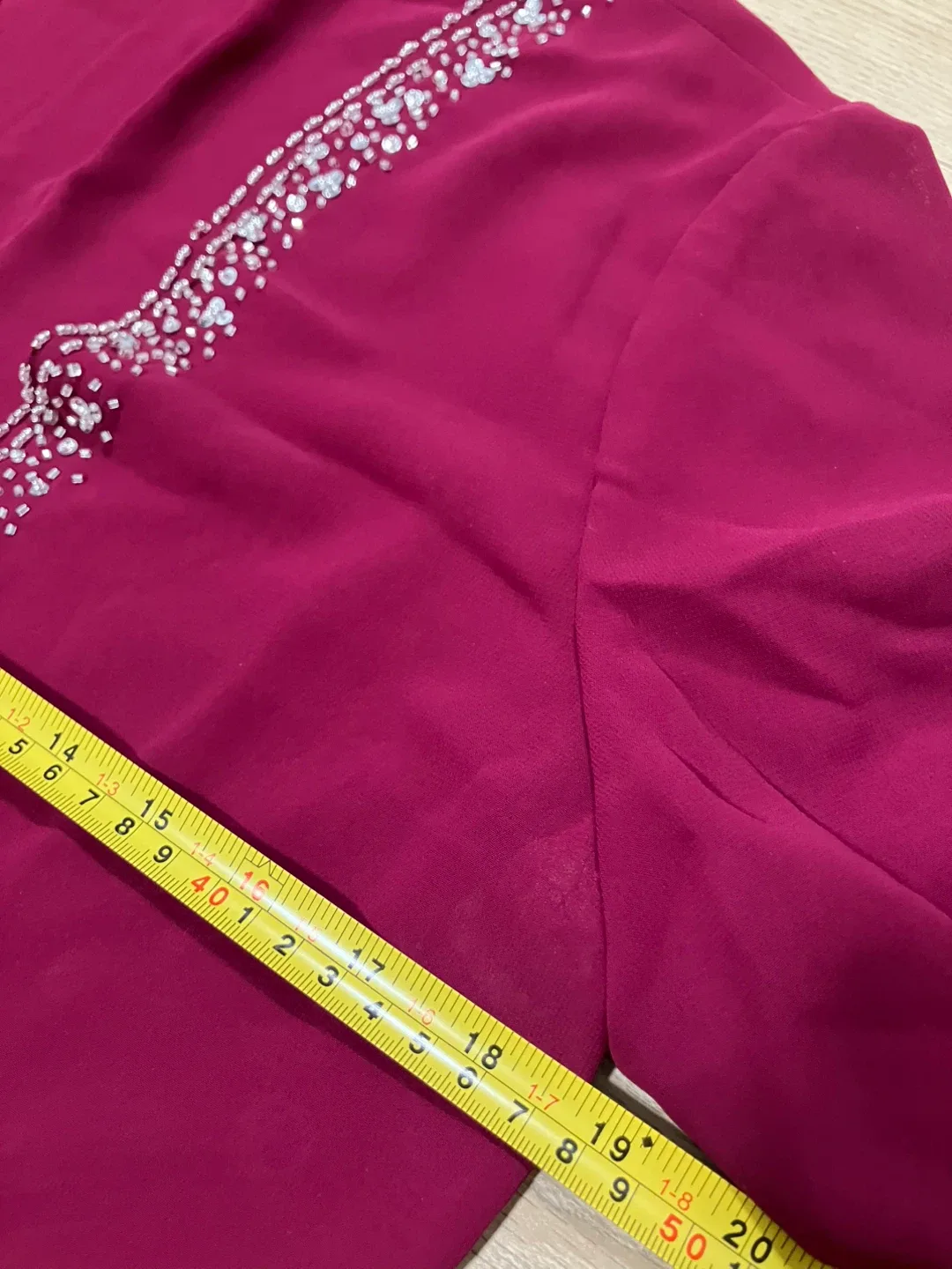 2 piece dress event gown burgundy image indicator(6)