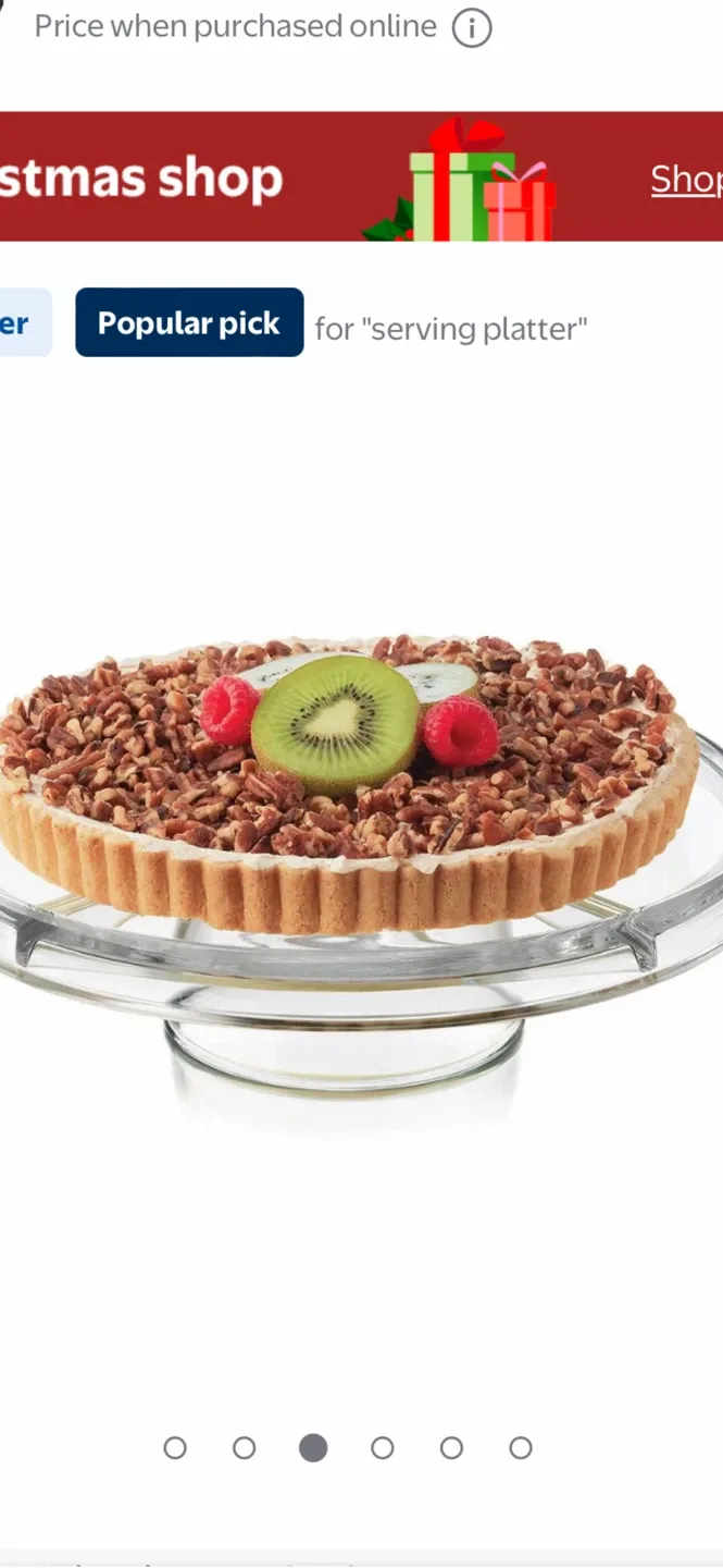 Libbey Selene 6-in-1 Multiuse Glass Serving Platter image indicator(3)