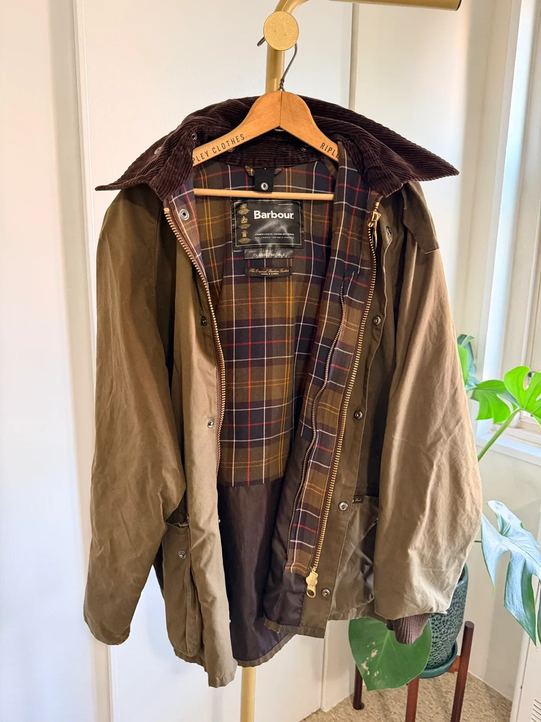 Barbour Classic Bedale Jacket - Size 40