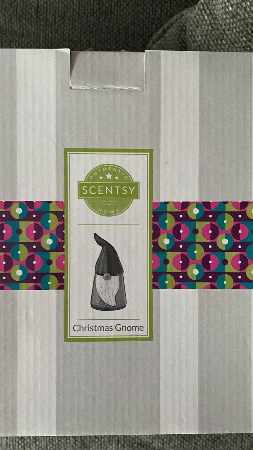 Scentsy Christmas Gnome - New in Box! thumbnail