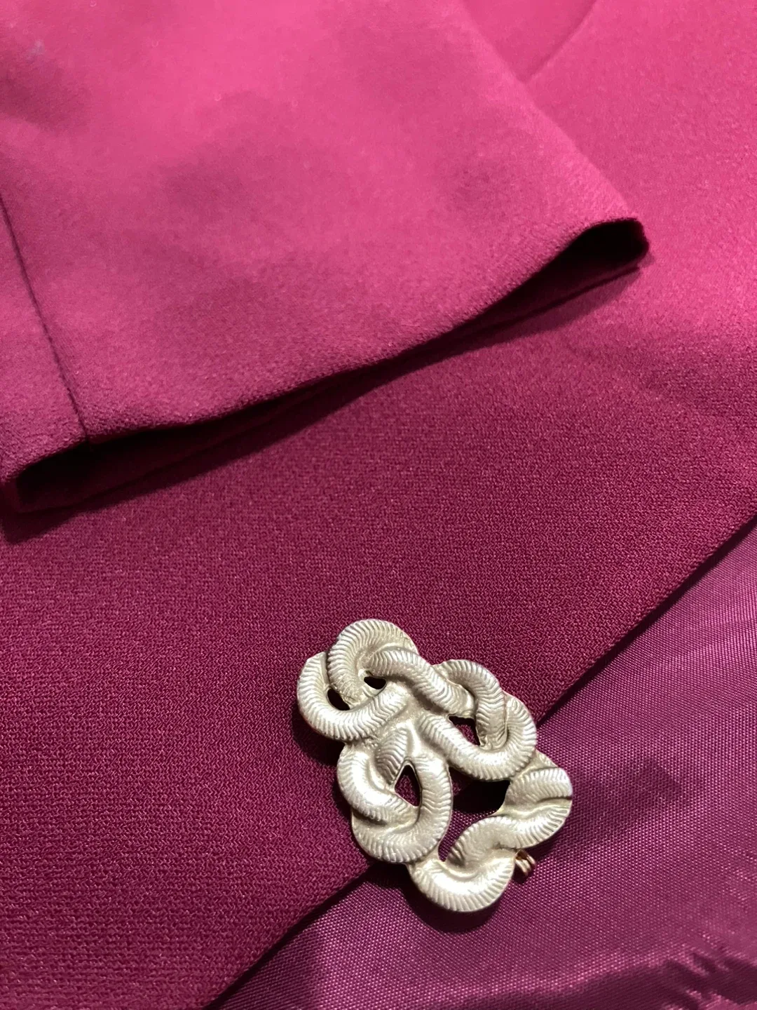 2 piece dress event gown burgundy coat image indicator(6)