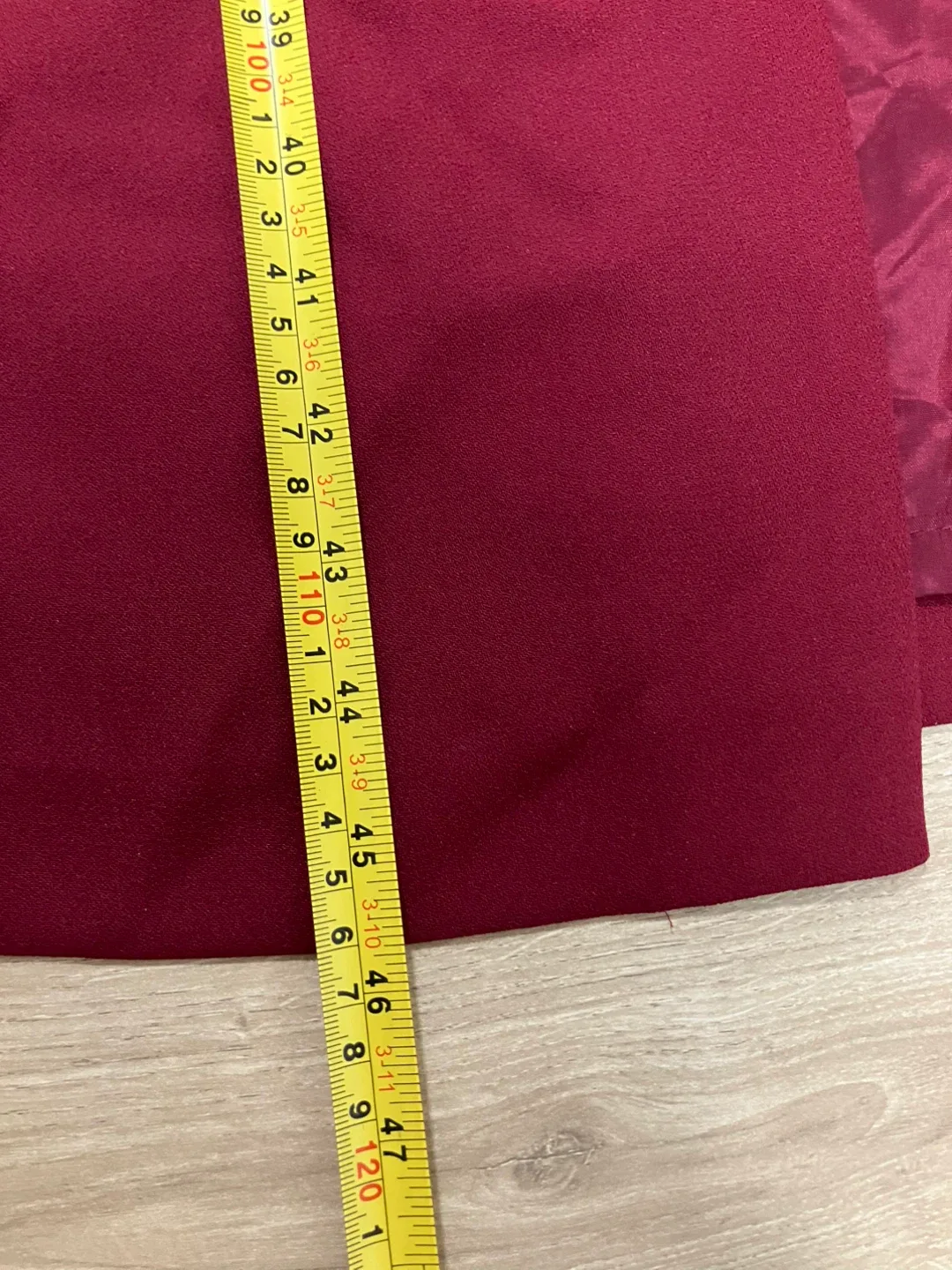 2 piece dress event gown burgundy coat image indicator(10)