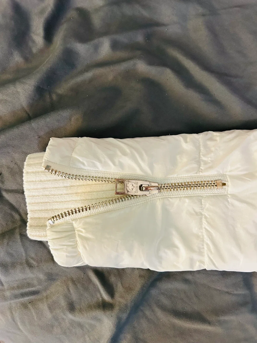 Series by Nicole Benisti White Puffer Jacket XS/TP image indicator(5)