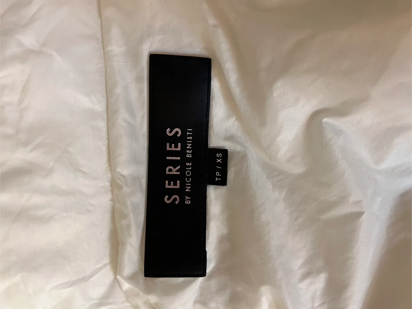 Series by Nicole Benisti White Puffer Jacket XS/TP image indicator(7)