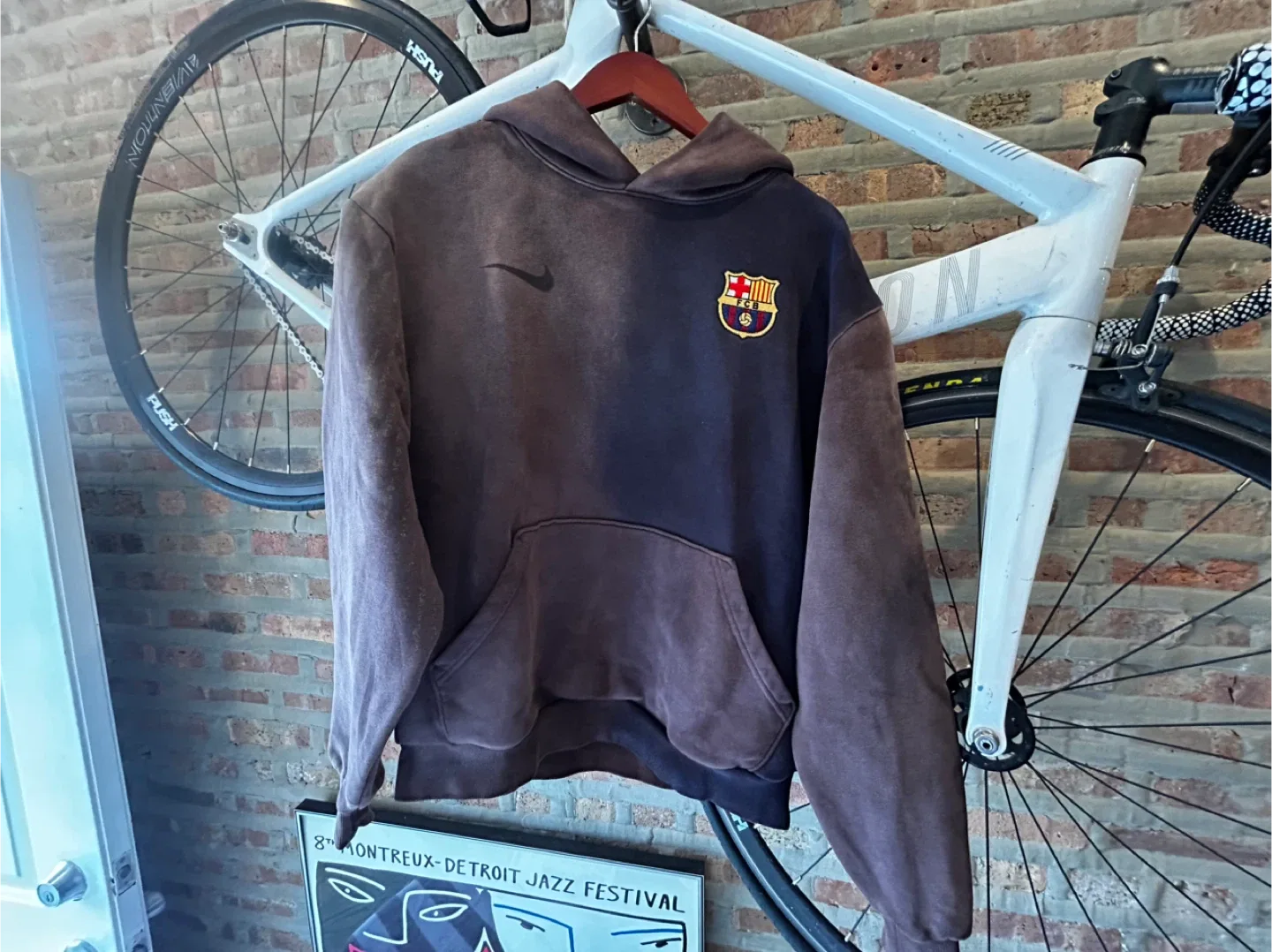 Nike FC Barcelona X Cactus Jack  Hoodie Brown image indicator(2)