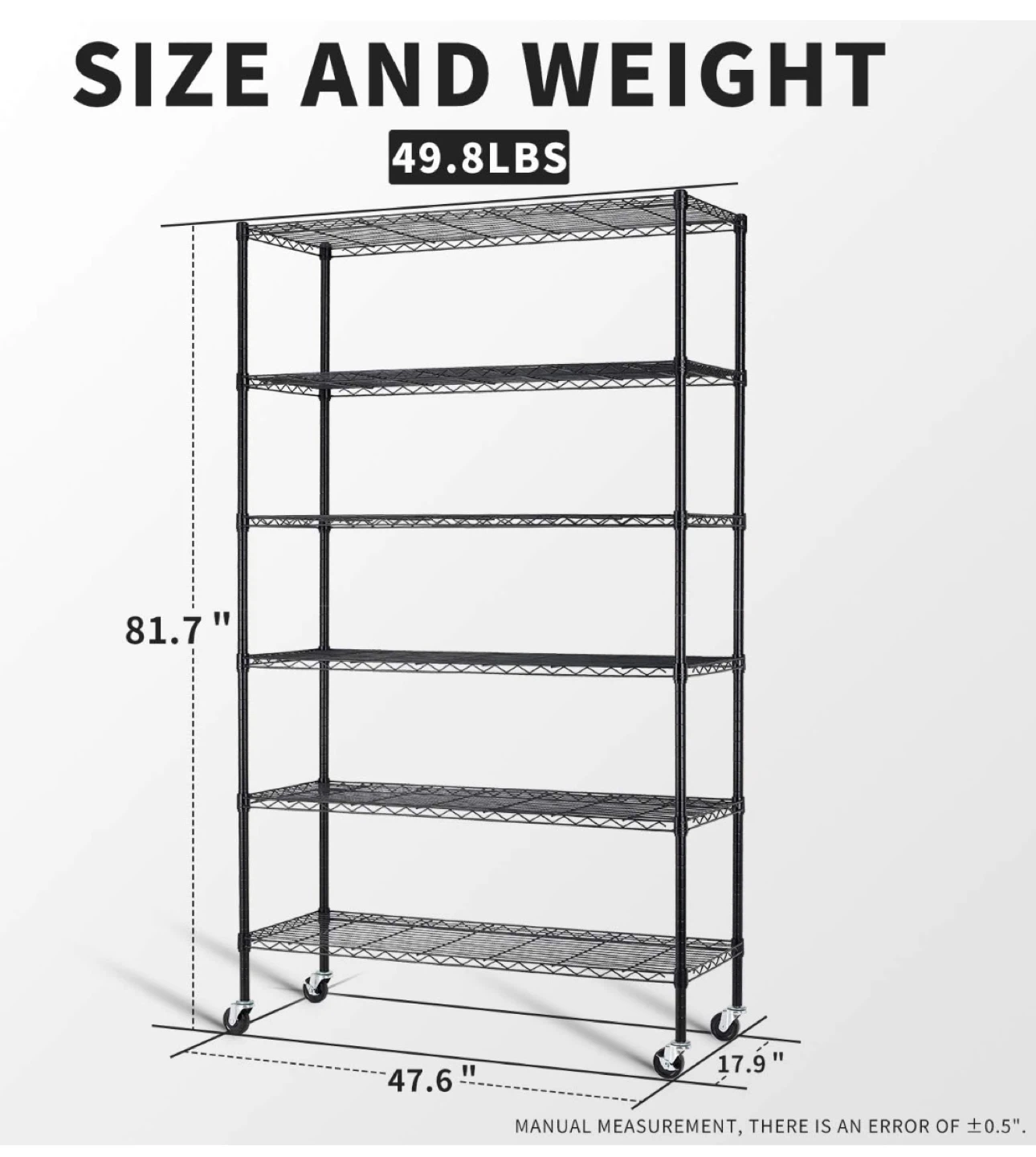 Large storage shelf