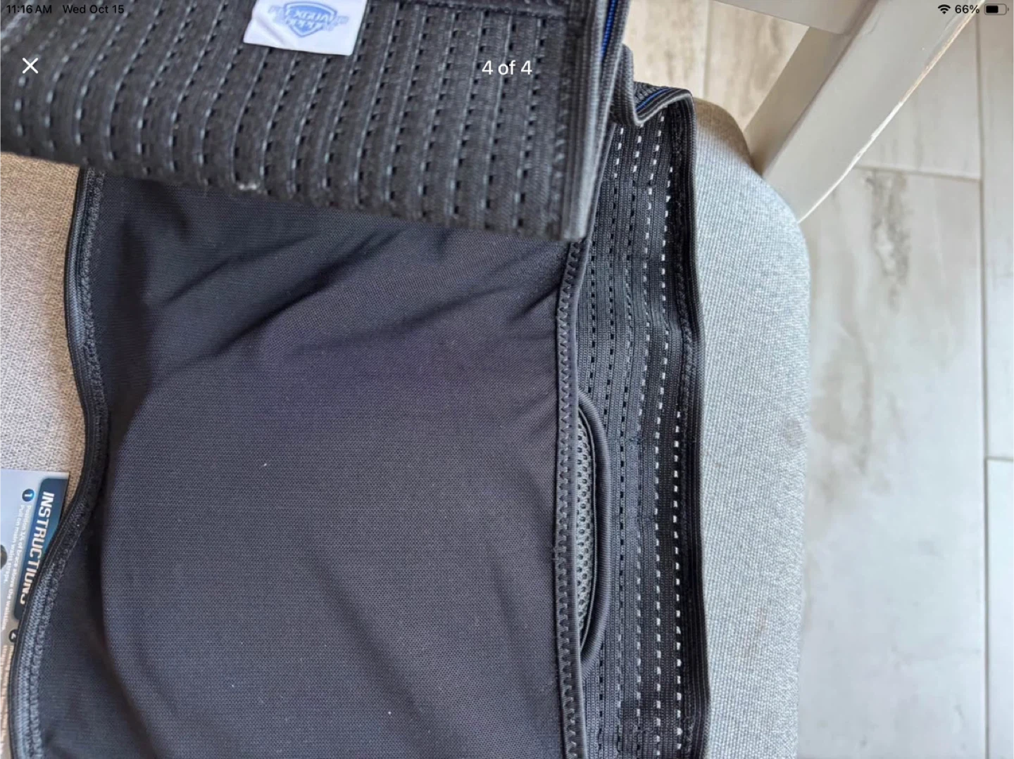 Flexguard Support Back Brace - Black - photo 4