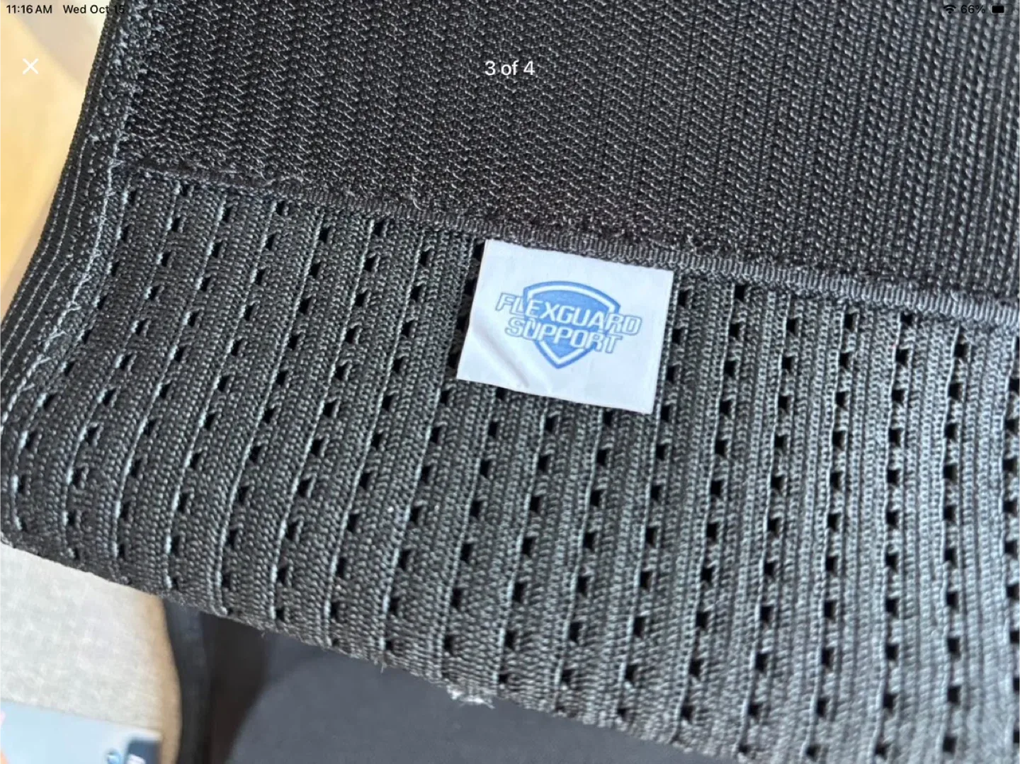 Flexguard Support Back Brace - Black image indicator(2)