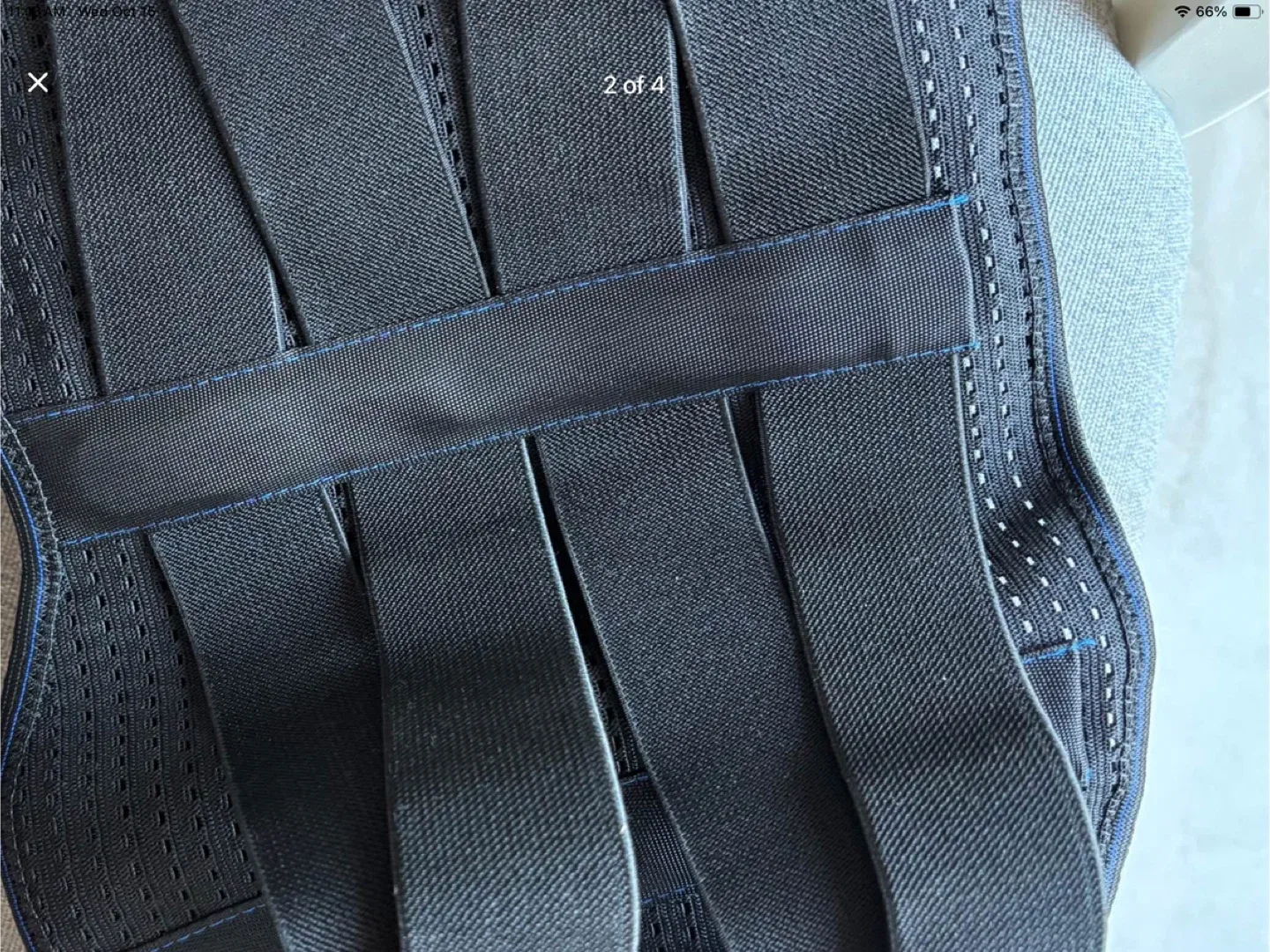 Flexguard Support Back Brace - Black thumbnail