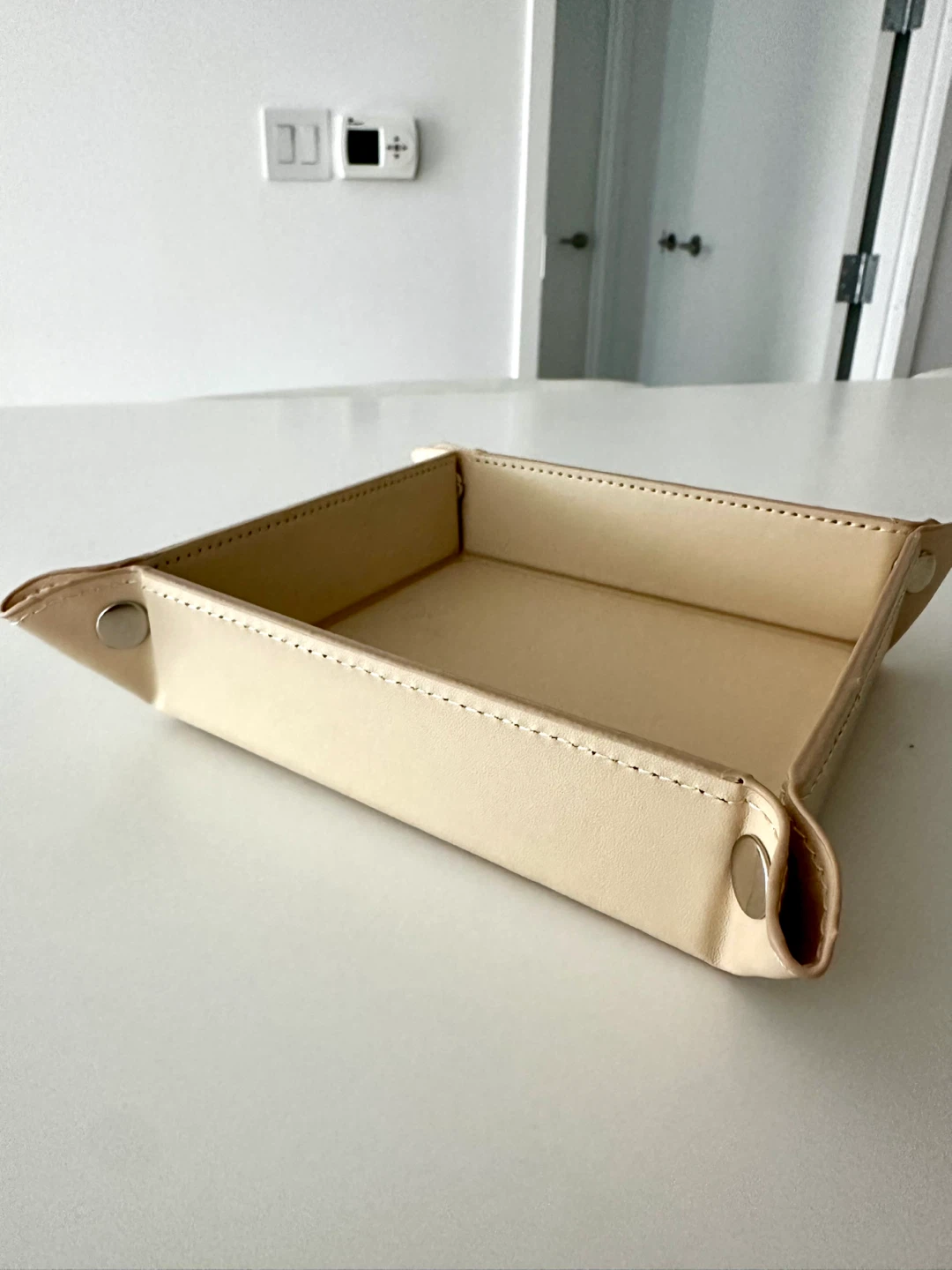 Multifunctional Small Storage Tray Beige - photo 4