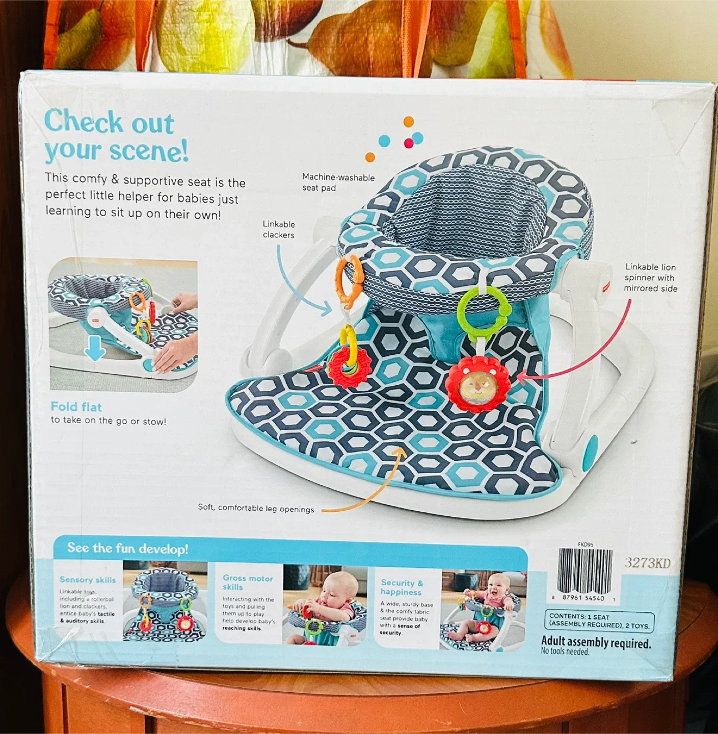 Fisher-Price Sit-Me-Up Floor Seat image indicator(2)