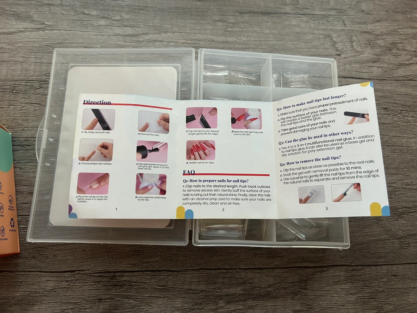 beetles Gel Polish Nail Tips and Glue Bundle - photo 4