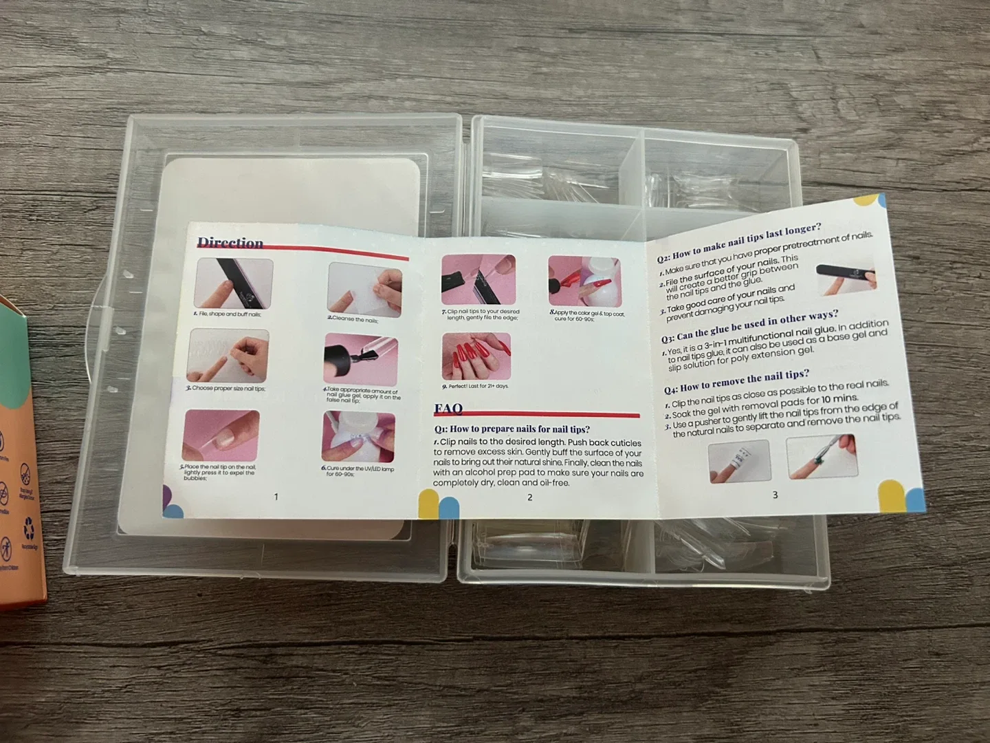 beetles Gel Polish Nail Tips and Glue Bundle image indicator(4)