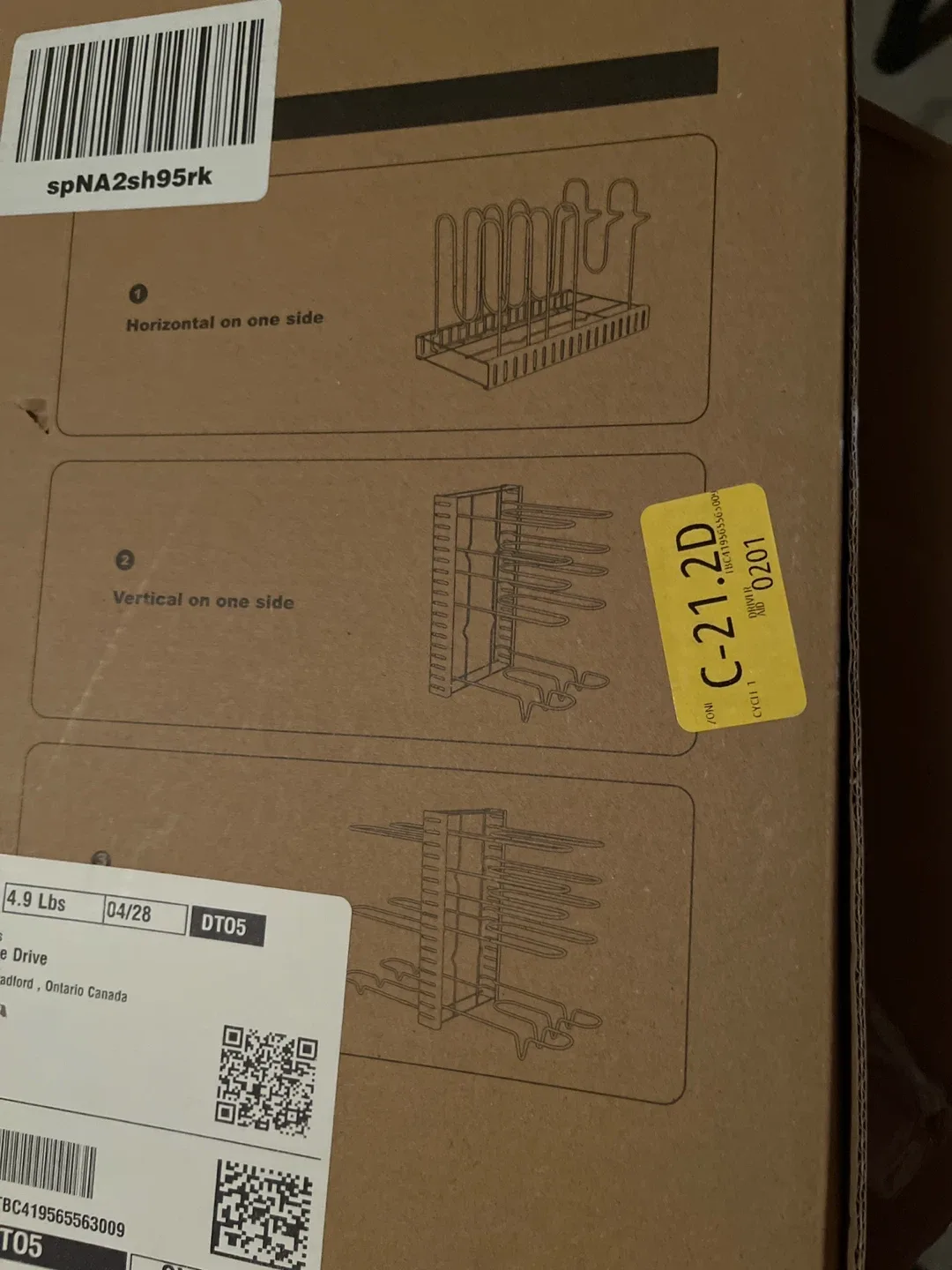 8 Tier Pot Pan Organizer - New in Box image indicator(2)