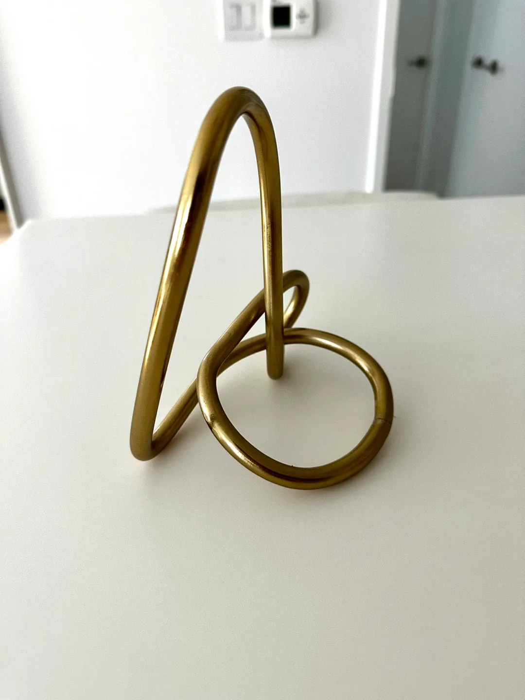 Gold Metal Knot Sculpture 6.5” image indicator(3)