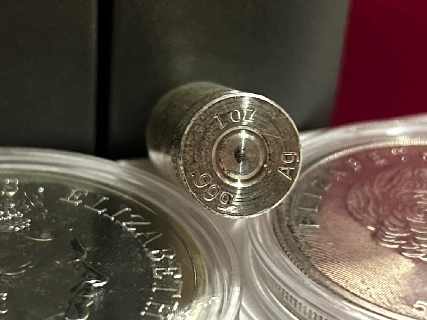 1oz fine silver.999 bullet shaped bullion - photo 2
