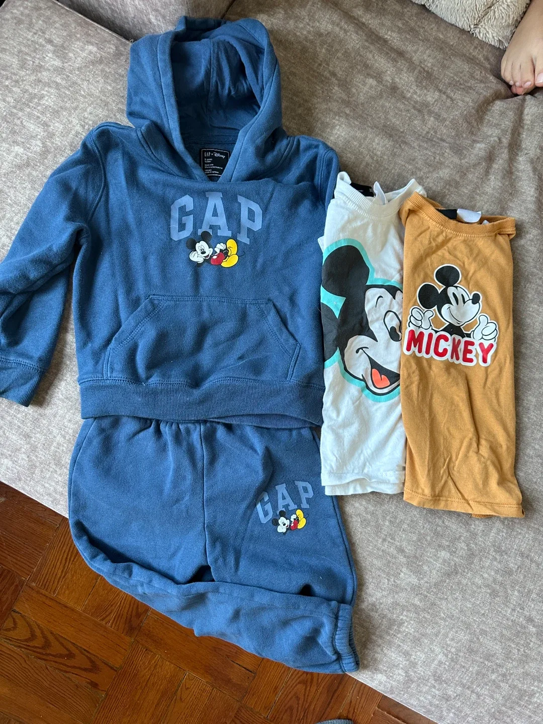 GAP Disney Mickey Mouse Toddler Outfit image indicator(2)