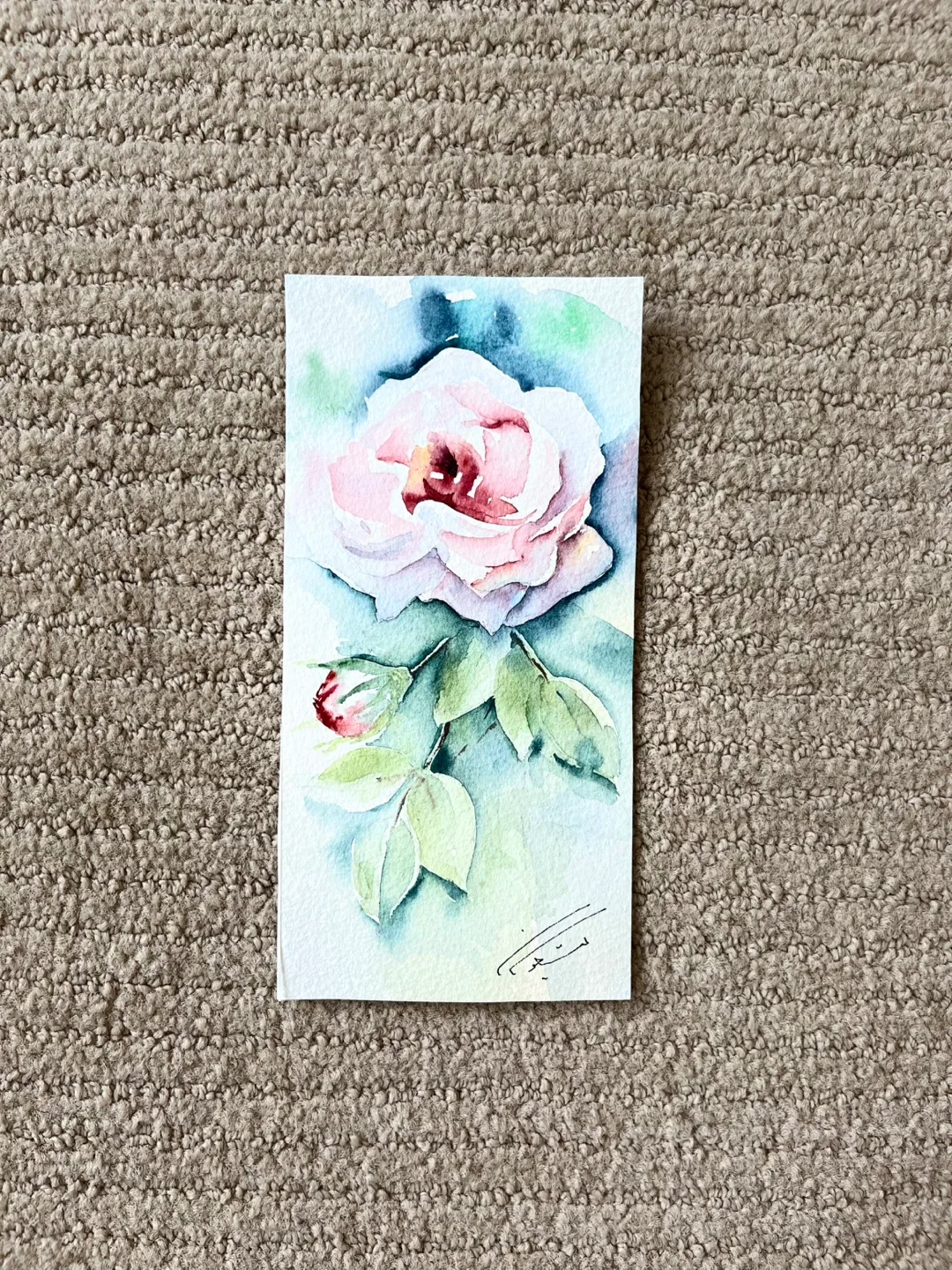 Original Floral Watercolor Paintings image indicator(4)