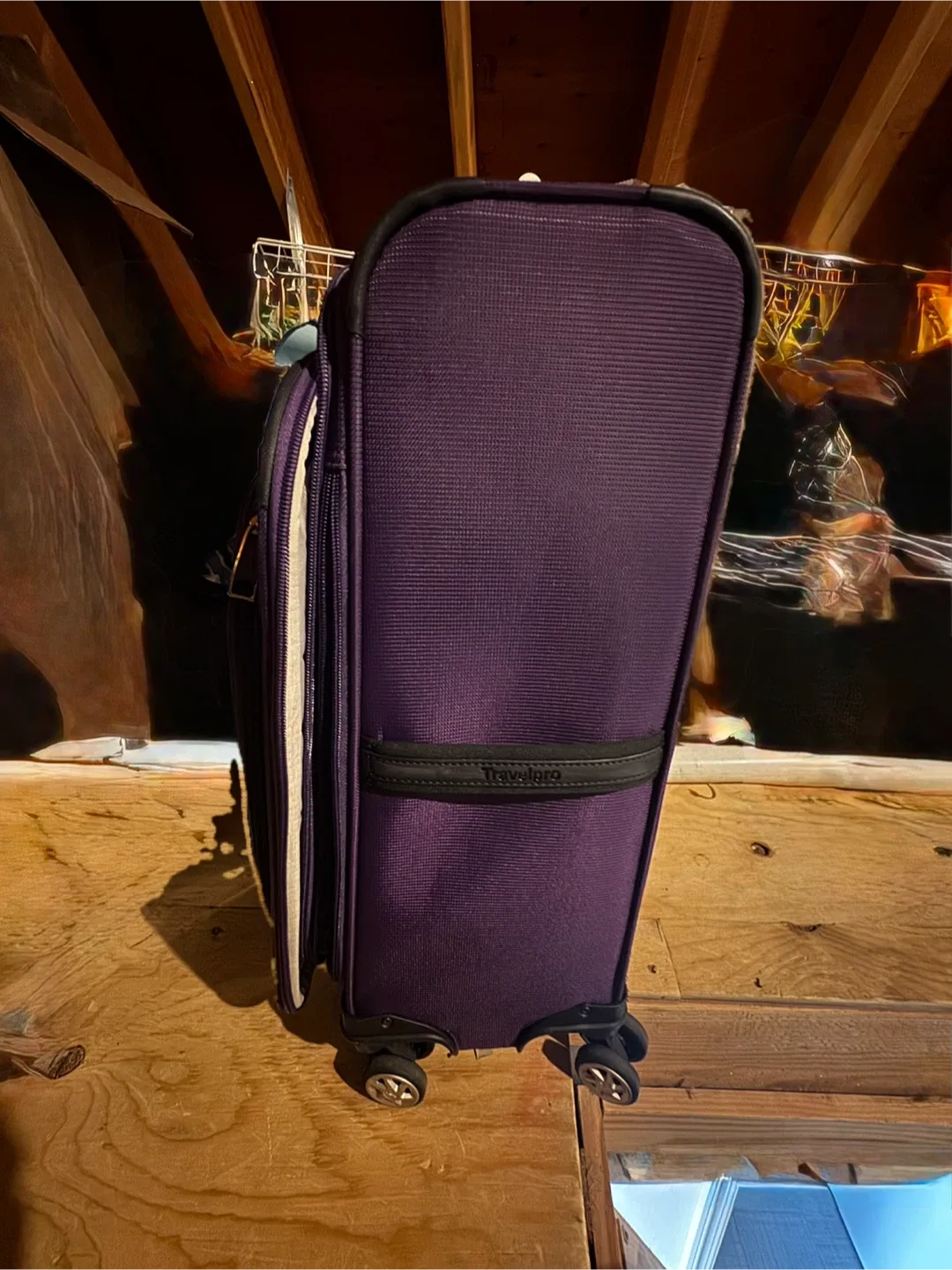 Travelpro Purple Carry-On Suitcase image indicator(3)