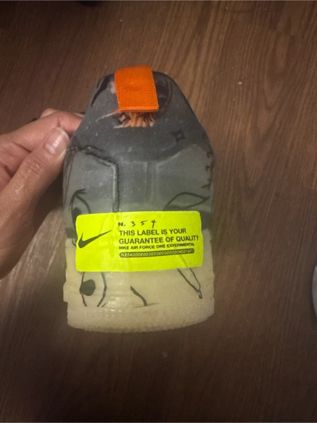 Nike Air Force 1 Experimental N.354 Halloween edition image indicator(3)