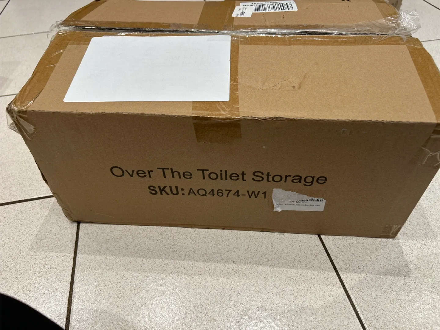 New SMIBUY Over-The-Toilet Organizer Rack - White image indicator(3)